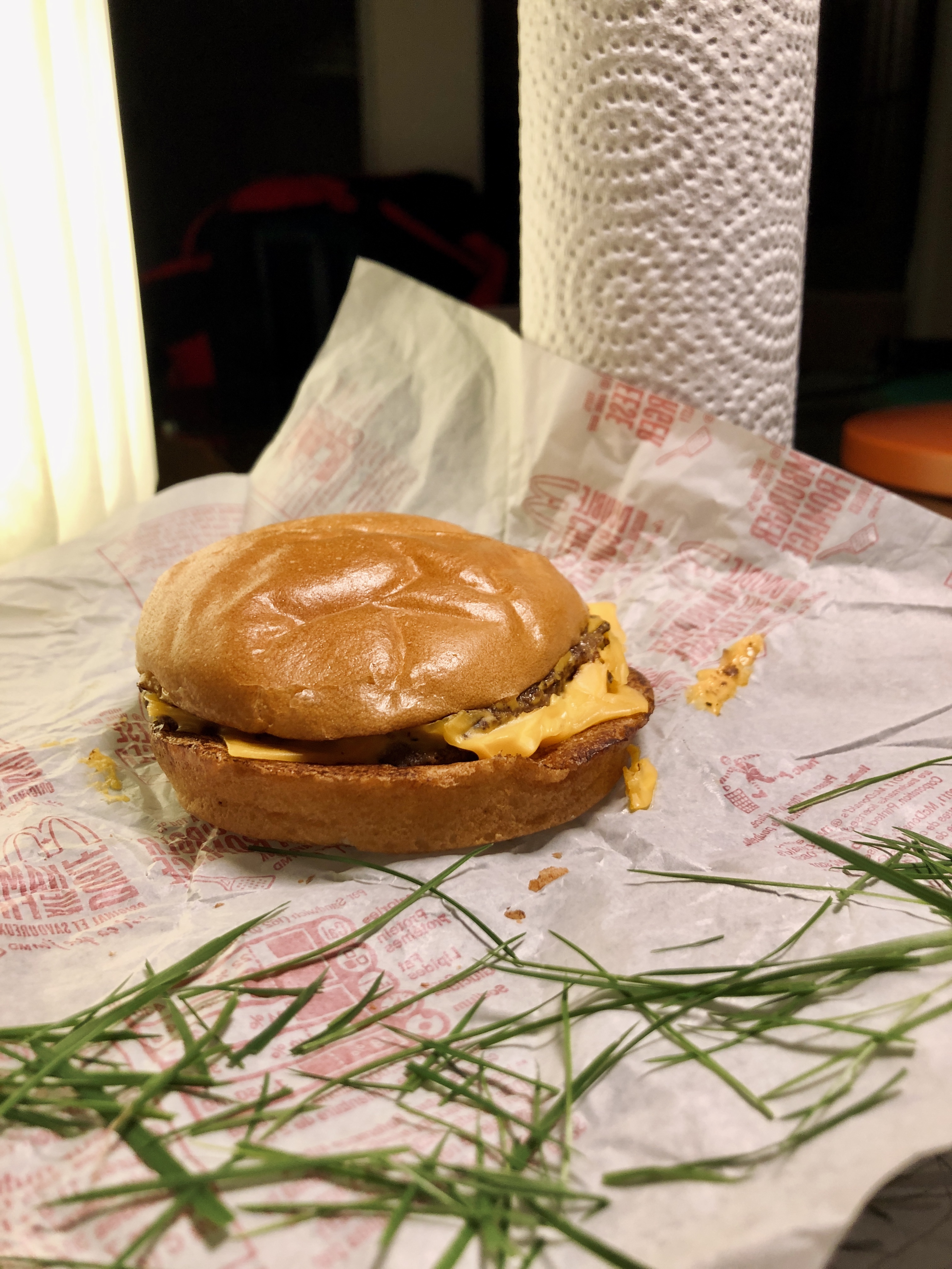 Initial reference image of Burger